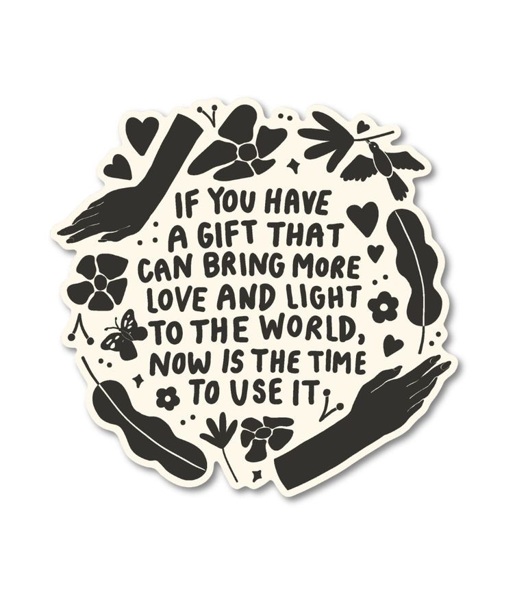 Love And Light Sticker