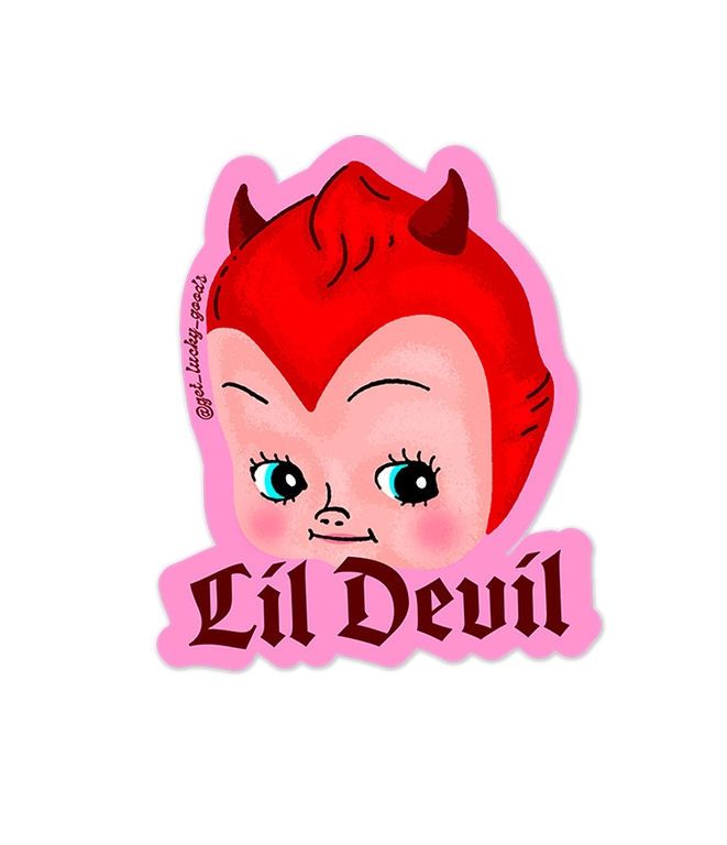 Lil' Devil Sticker