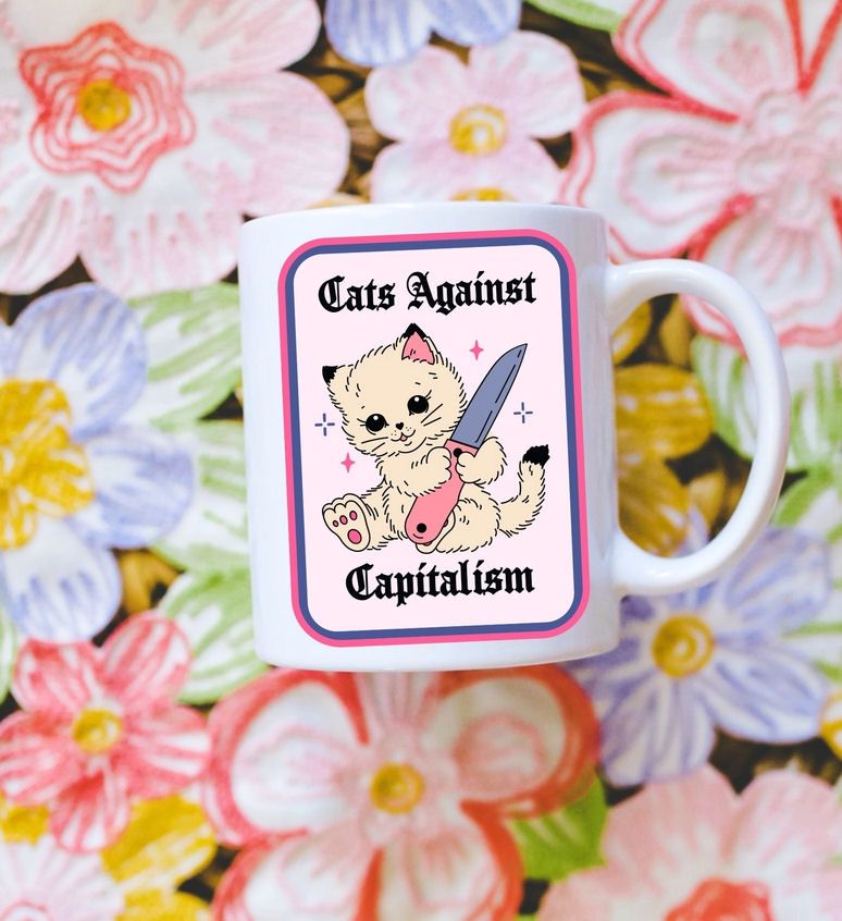 Cats Against Capitalism Mug