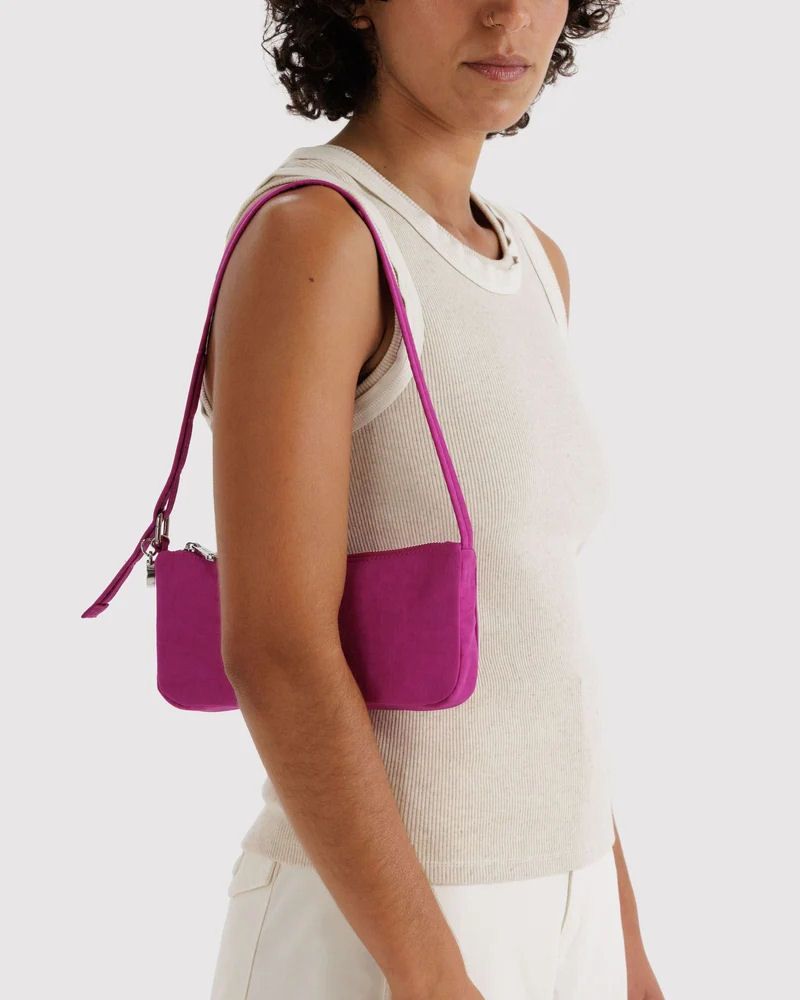 Baggu Nylon Pochette Deep Fuchsia
