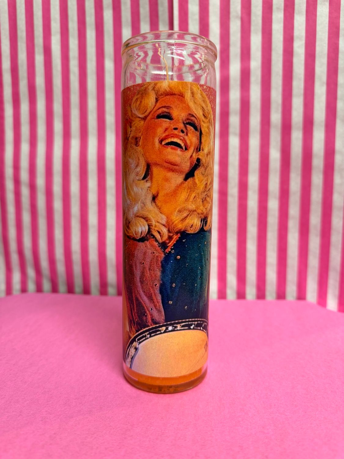 Dolly Parton  Saint Candle, Color: Coat of Many Colors