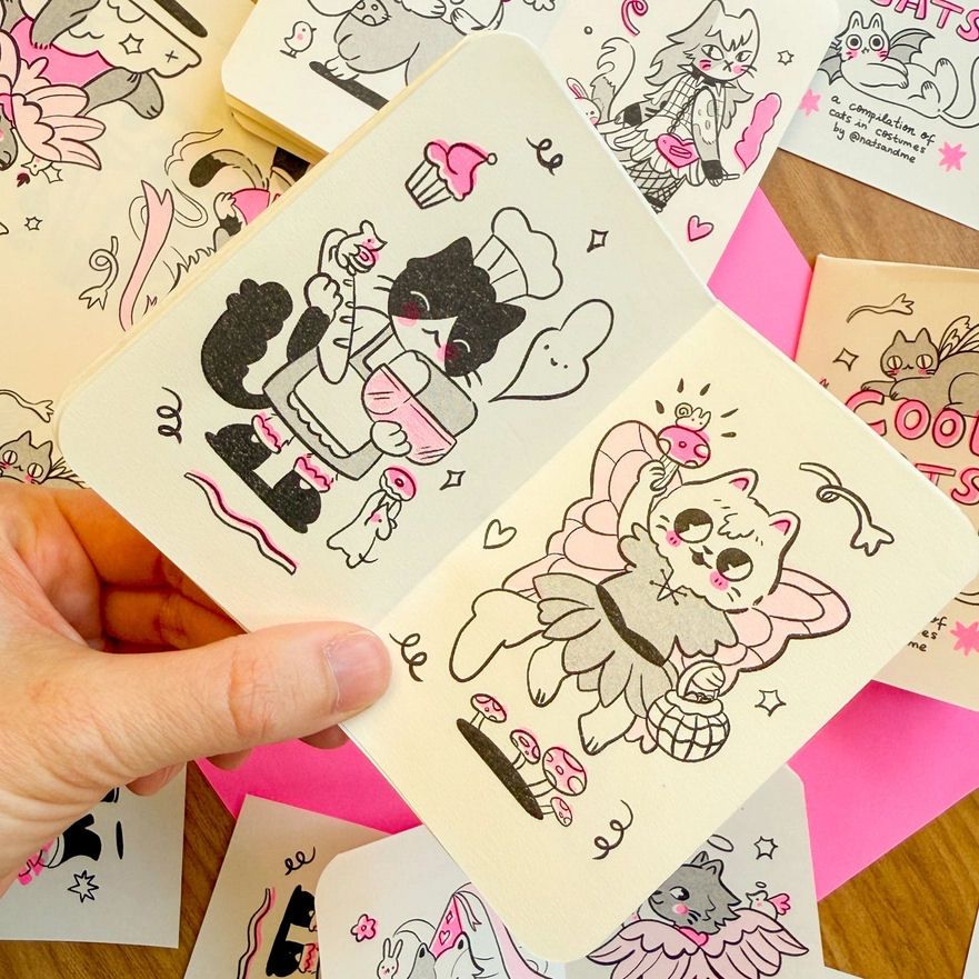Cool Cats Riso Fanzine