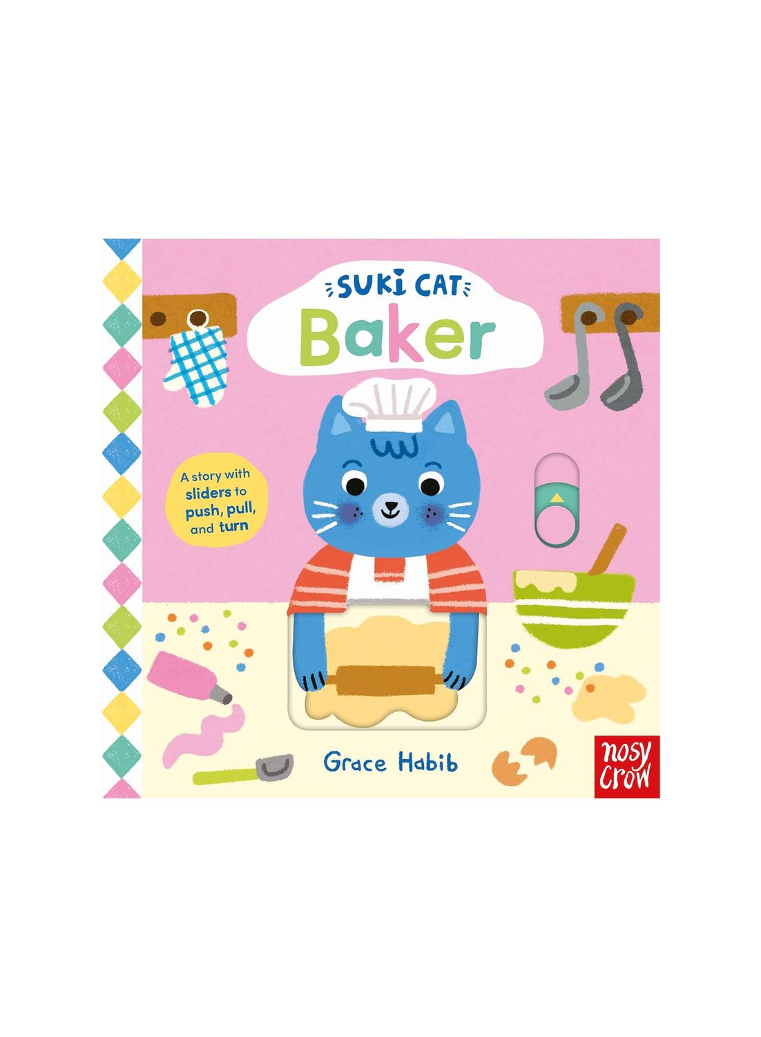 Suki Cat Baker Push And Pull Tab Board Book