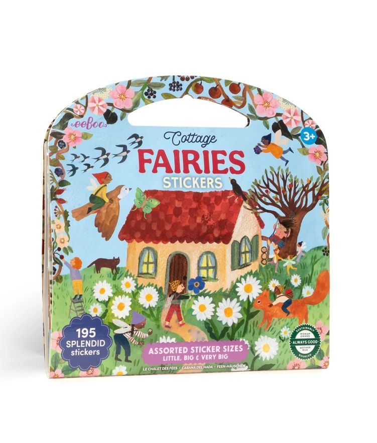 Yumi Kitagishi Cottage Fairies Sticker Book