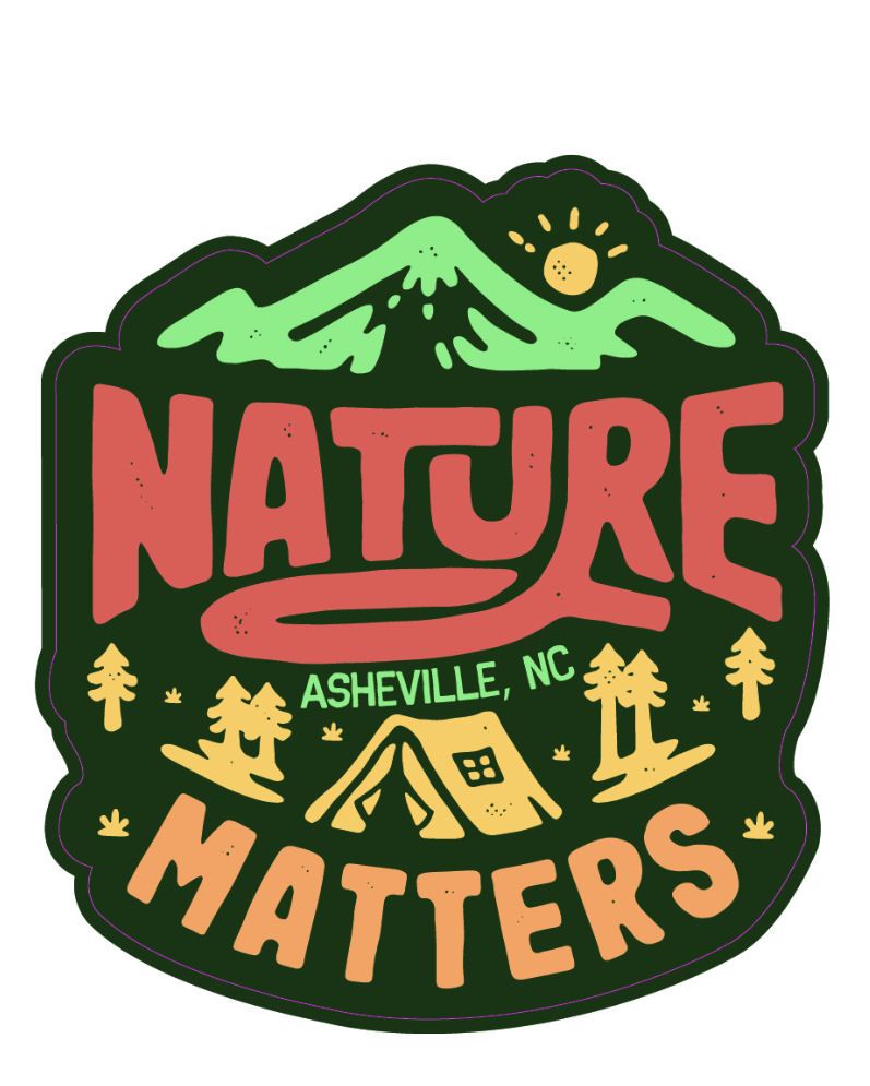Nature Matters Asheville Sticker