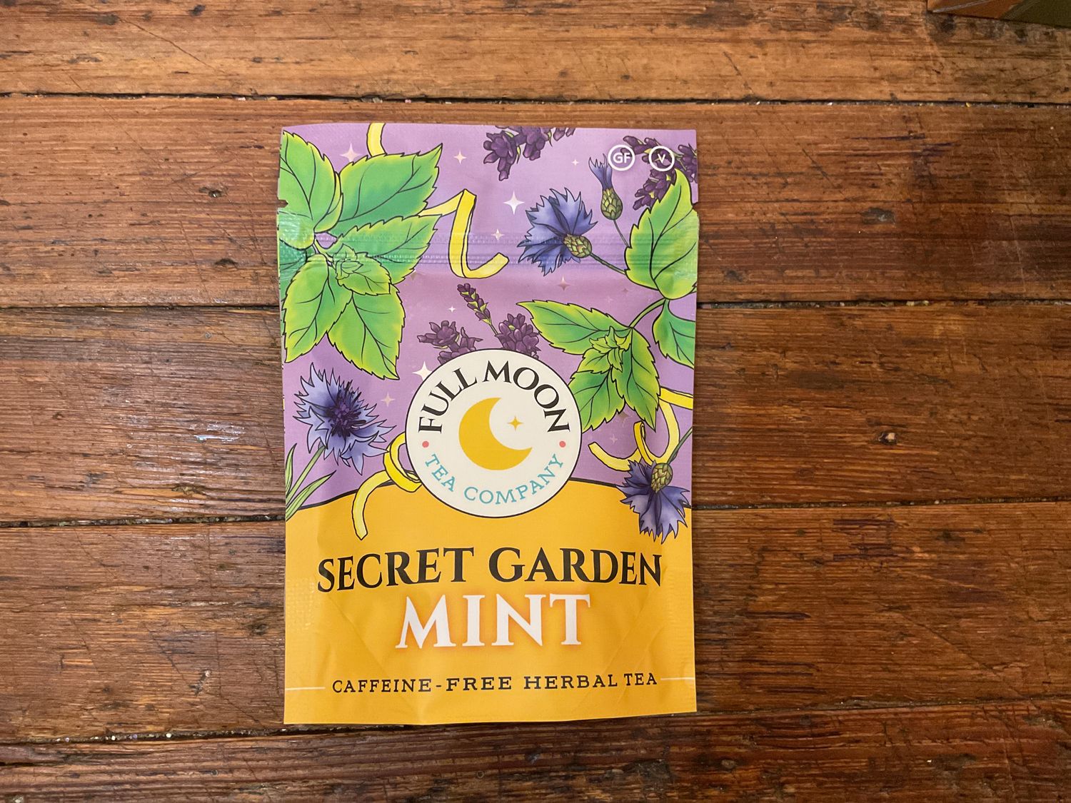 Secret Garden Mint Herbal Tea Premium Loose Leaf Caffeine-free