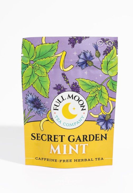 Secret Garden Mint Herbal Caffeine-Free Loose Leaf Tea