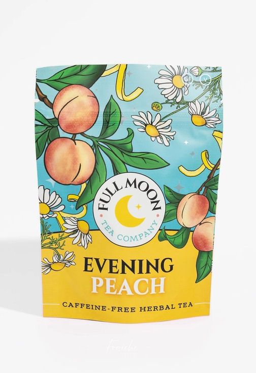 Evening Peach Herbal Caffeine-Free Premium Loose Leaf Tea