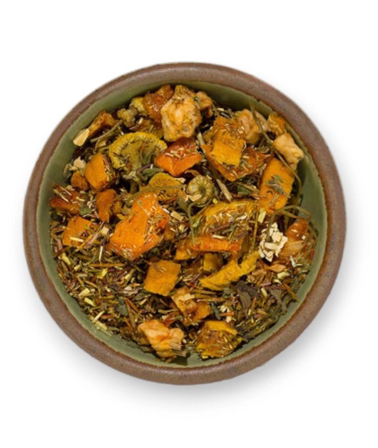 Evening Peach Herbal Caffeine-Free Premium Loose Leaf Tea