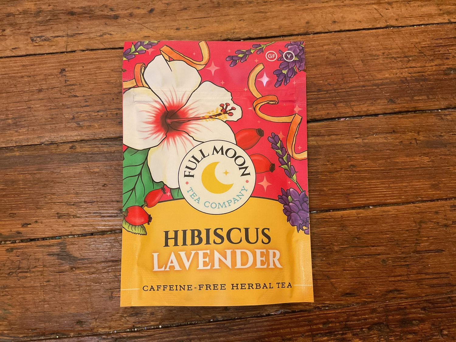 Hibiscus Lavender Premium Herbal Caffeine-free Loose Leaf Tea