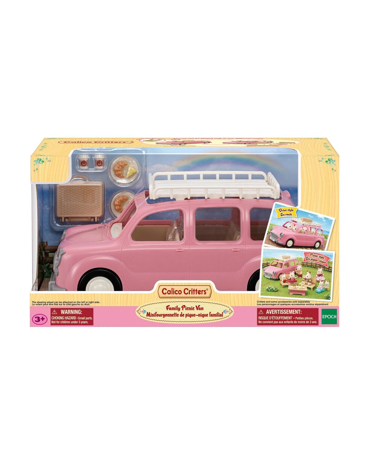 Calico Critters Family Picnic Van