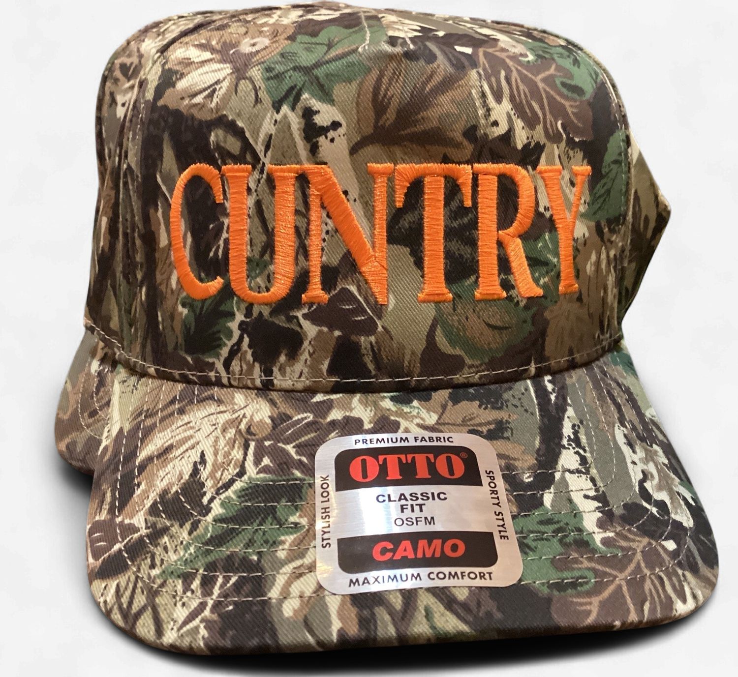Cuntry Camo Trucker Hat