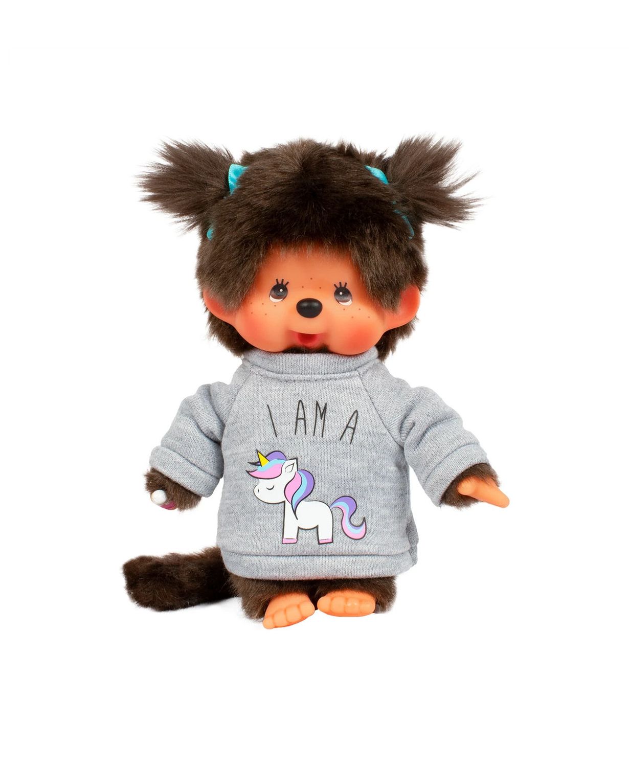 Monchhichi Girl Unicorn Sweater Plush