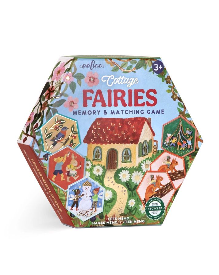 Cottage Fairies Memory And Matching Game