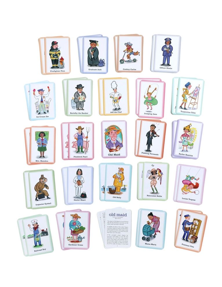 Old Maid Card Game