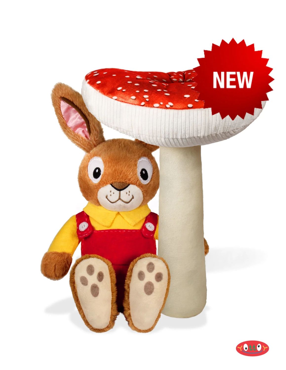 Richard Scarry’s I Am A Bunny Mushroom Plush Stuffed Animal