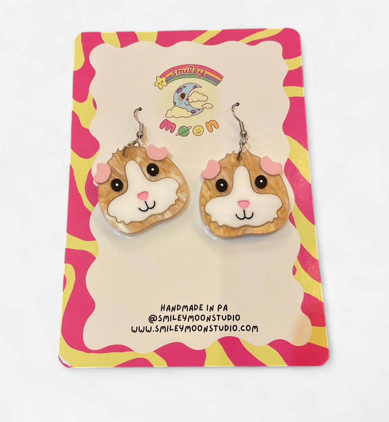 Guinea Pig Dangle Earrings