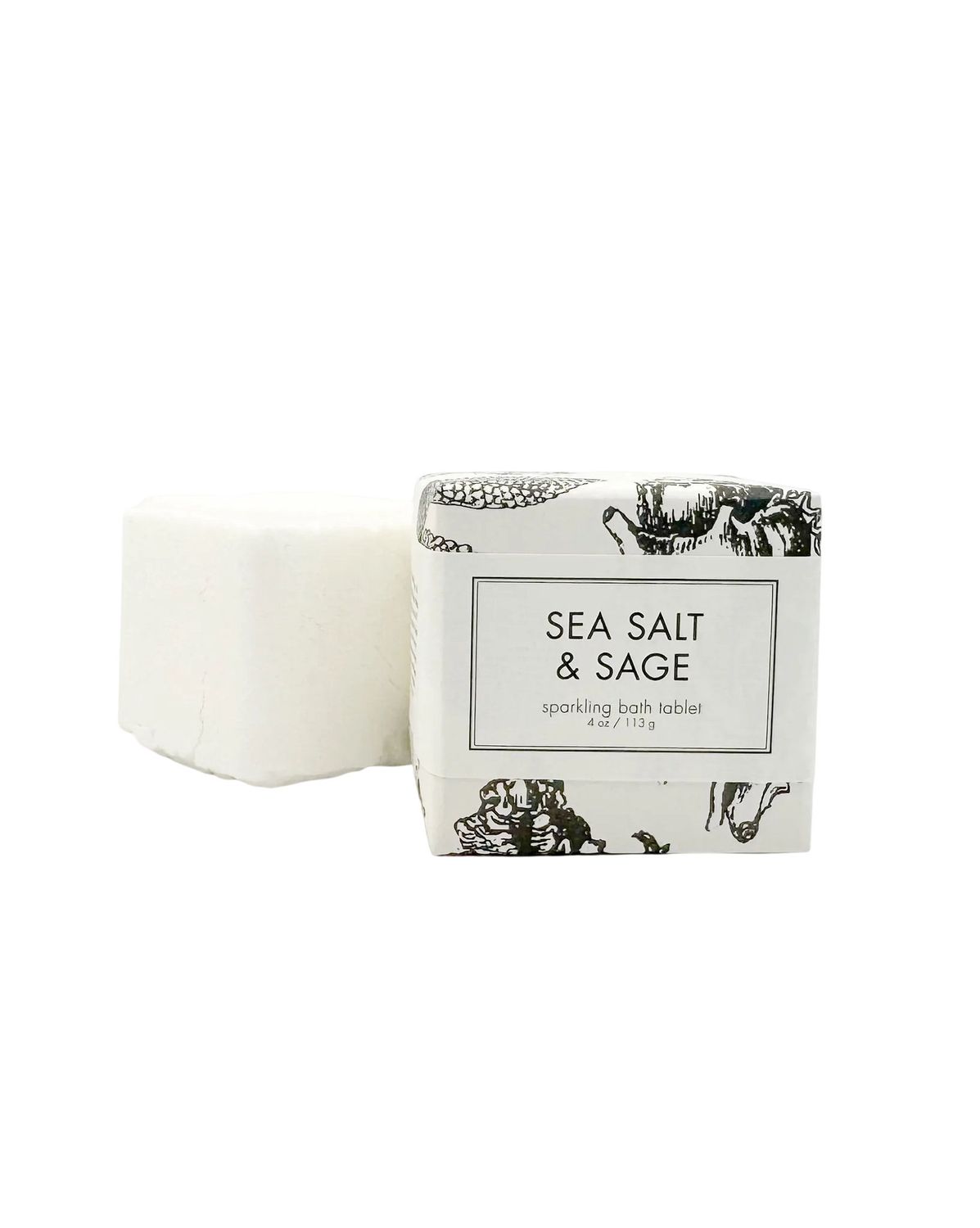 Sea Salt And Sage Sparkling Bath Tablet