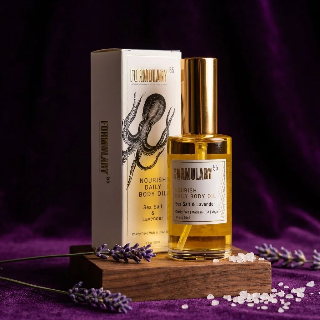 Sea Salt and Lavender - Nourish Daily Body Oil