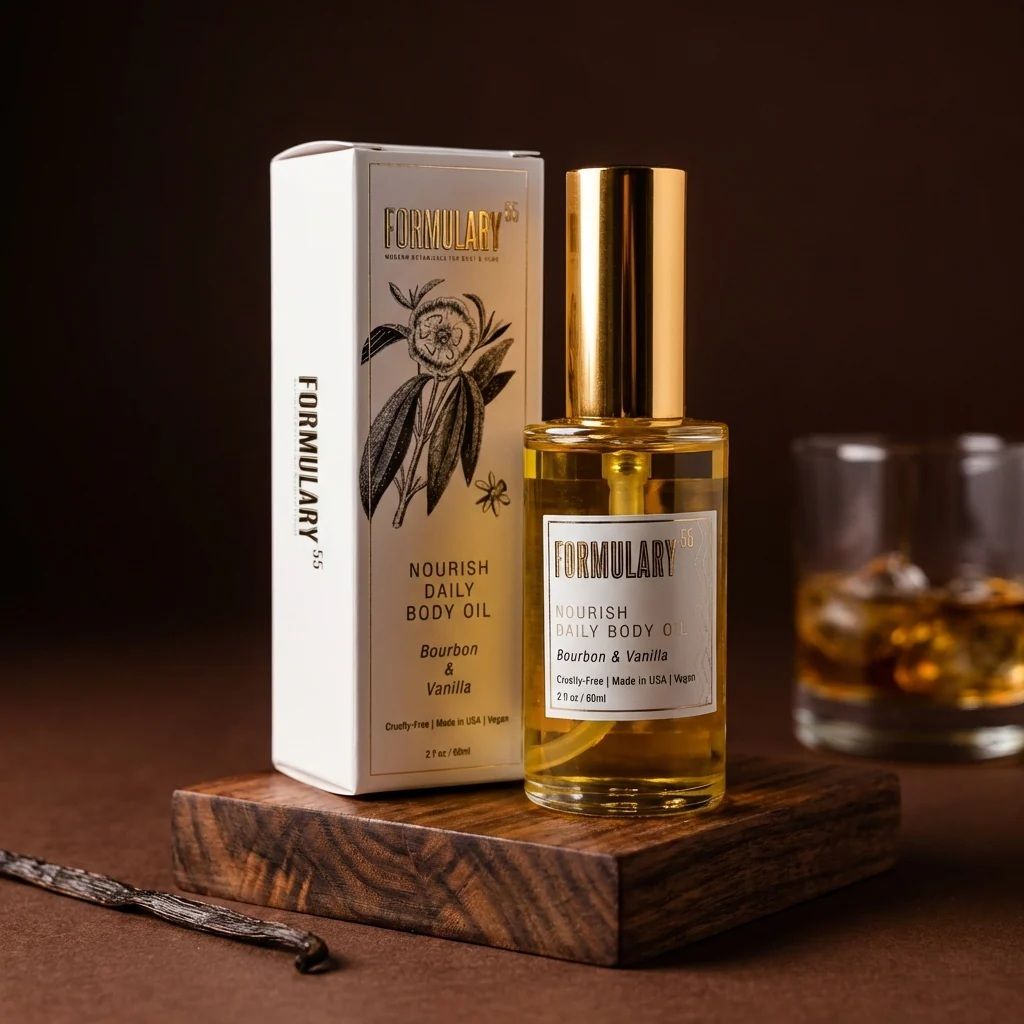 Bourbon And Vanilla - Nourish Daily Body Oil