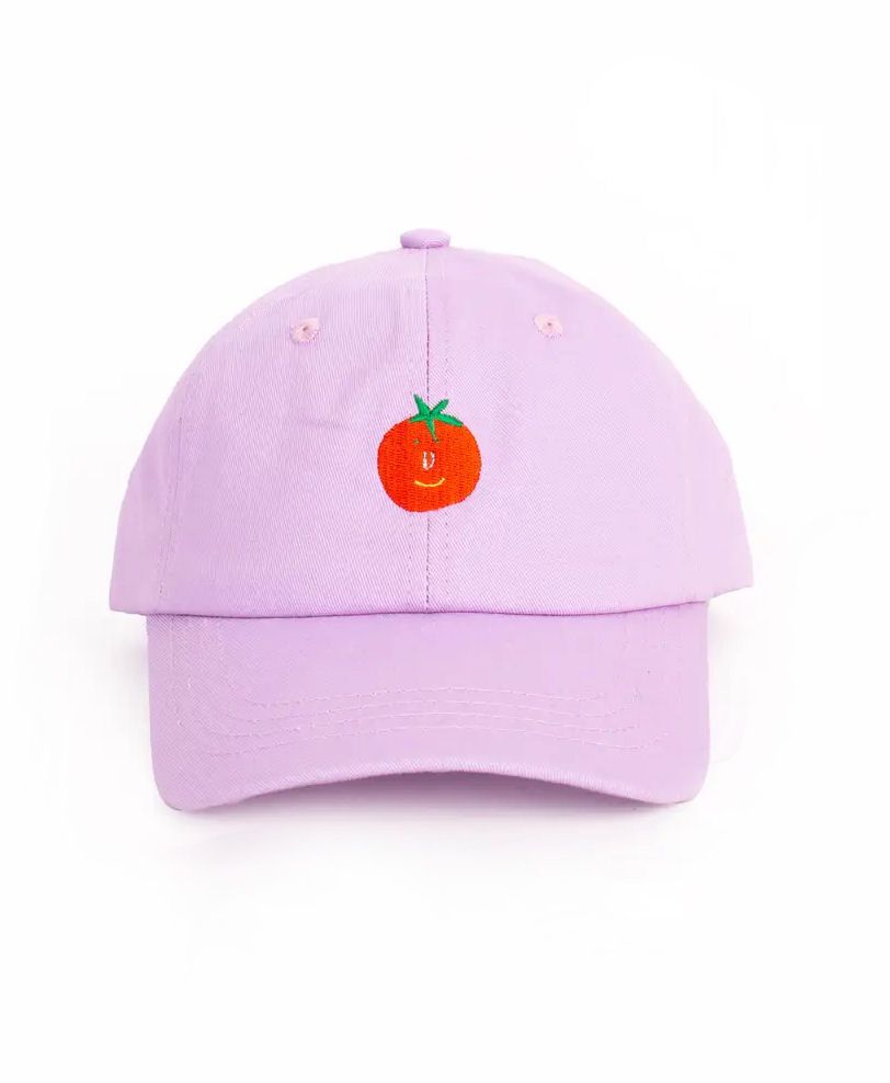 Lavender Purple Tomato Hat