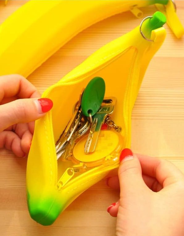 Banana Coin Purse Pencil Case