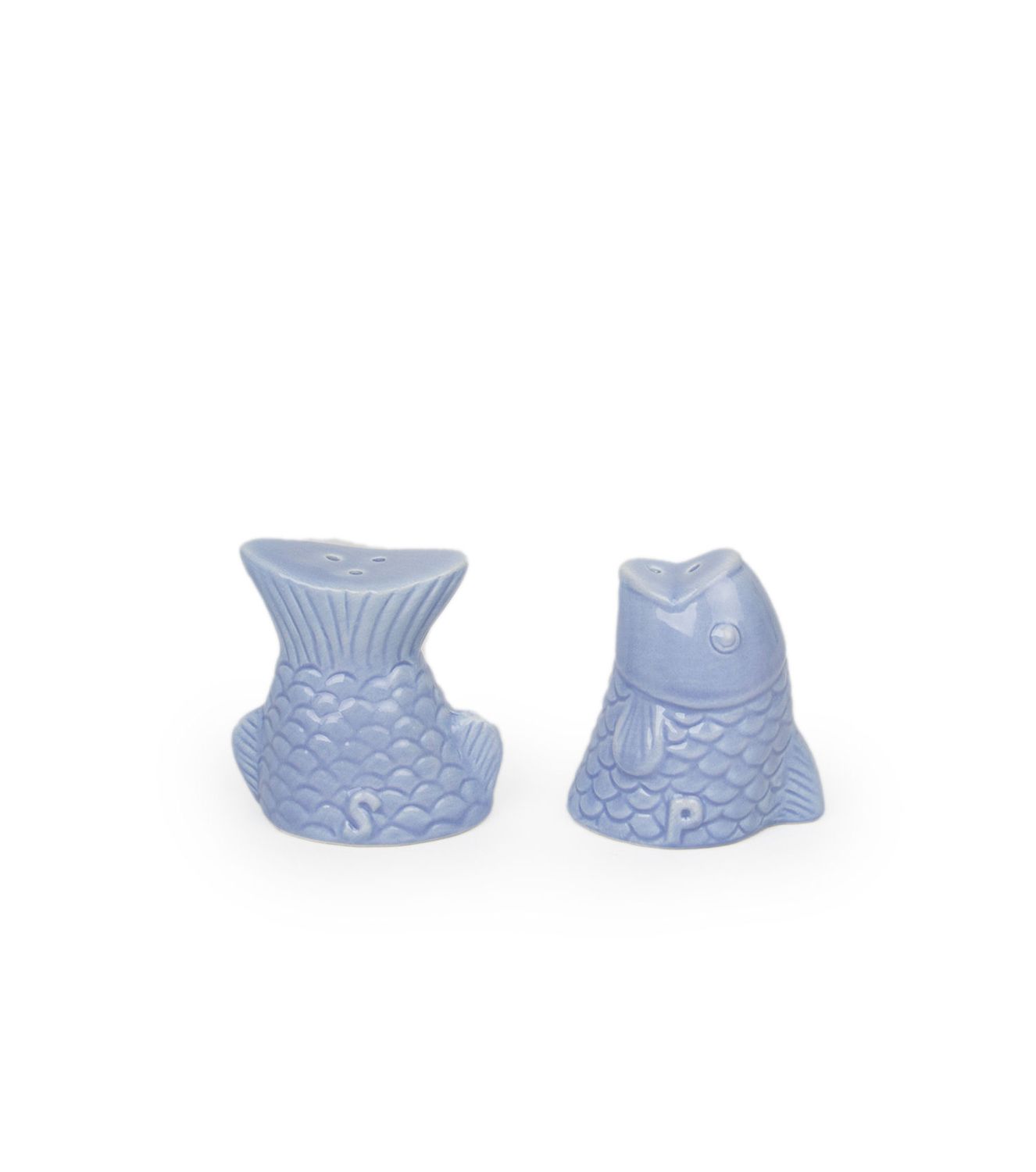 Pisces Fish Salt And Pepper Shaker Set
