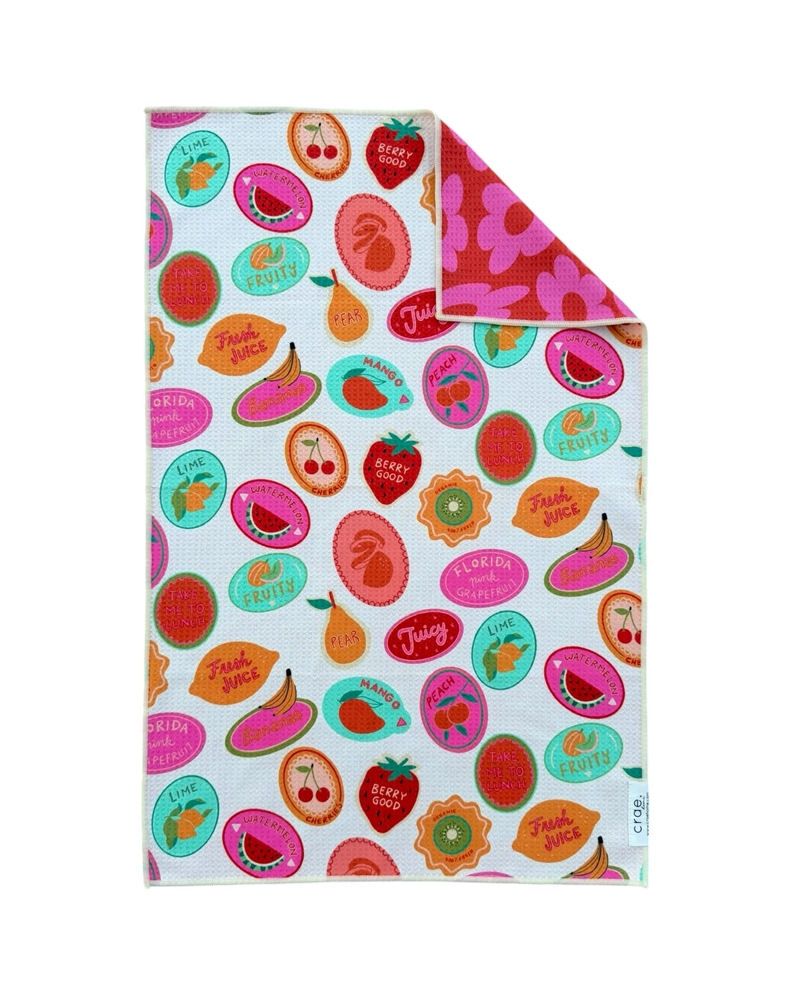100% Juice Reversible Hand Towel