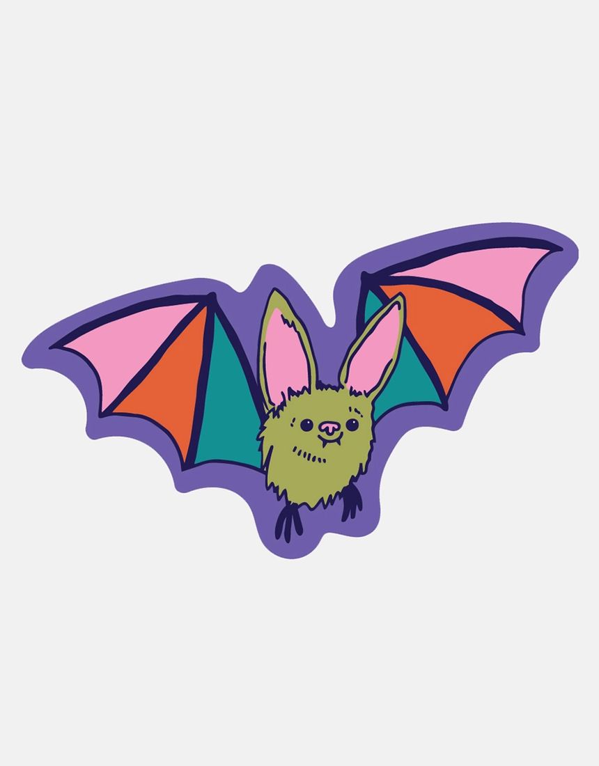 Party Bat Sticker