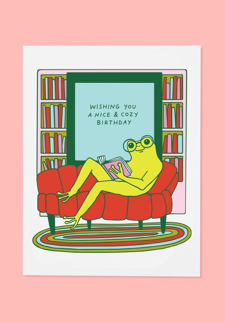 Wishing You A Nice And Cozy Birthday Card