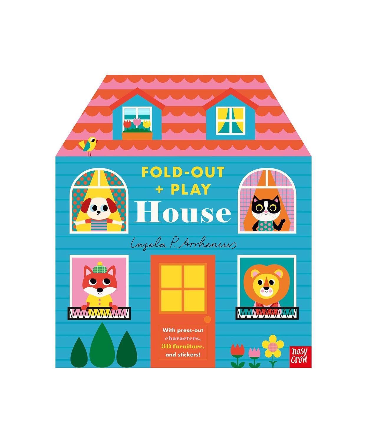 Fold-Out And Play House Board Book
