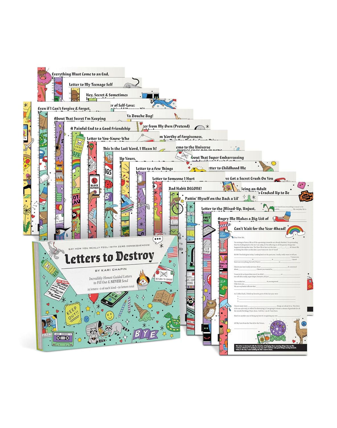 Letters To Destroy Fill-In Letters