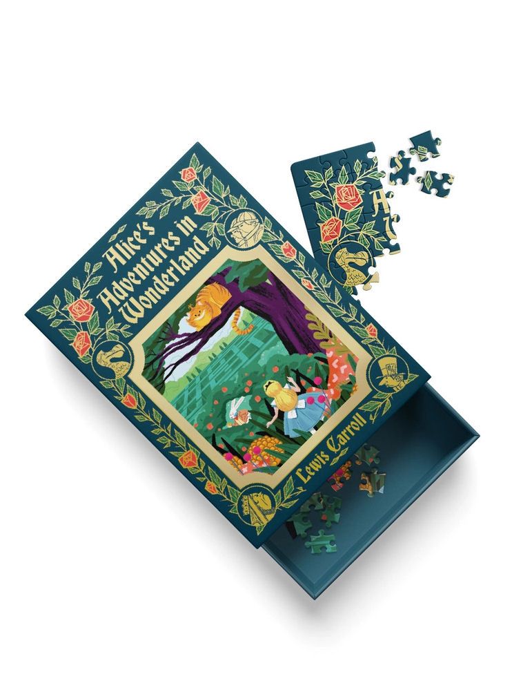 Alice In Wonderland Mini Matchbox 99 Piece Puzzle