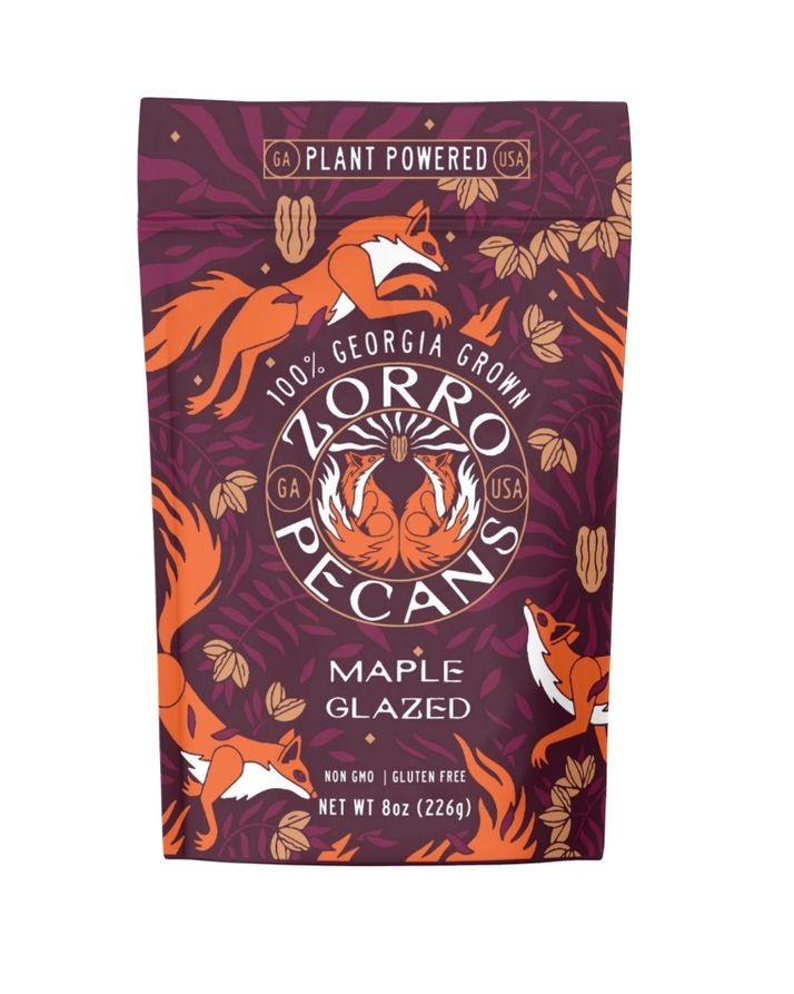 Zorro Maple Glazed Pecans Bag