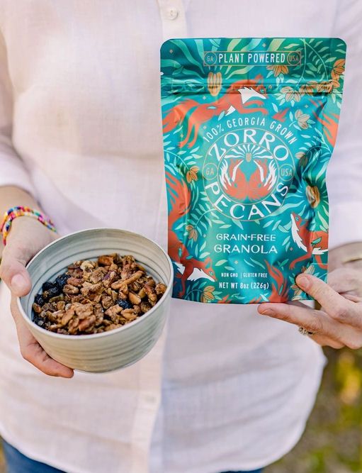 Zorro Pecan Snack Mix Bag