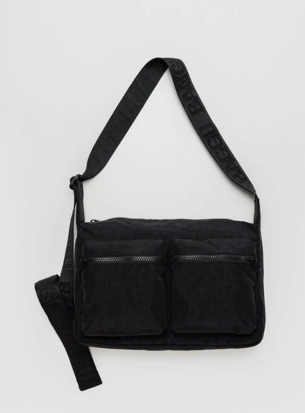 Baggu Medium Cargo Crossbody Bag Black