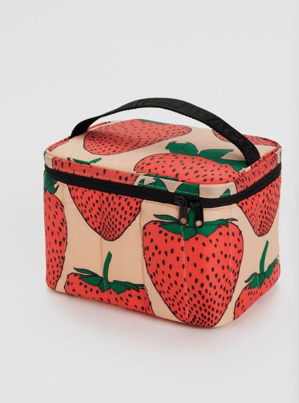 Baggu Strawberry Puffy Lunch Bag