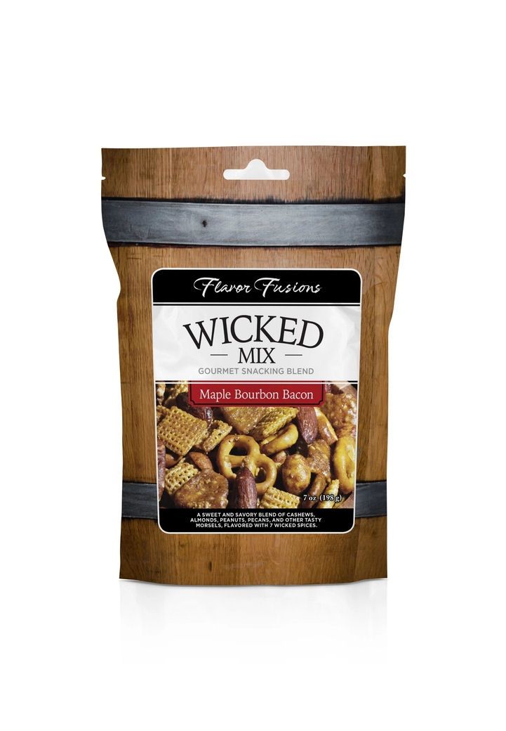 Wicked Mix Maple Bourbon Bacon Snack Mix