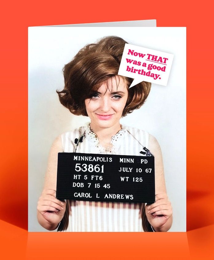 Now That Was A Good Birthday Card