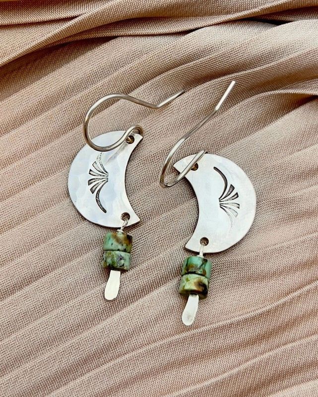 Luna Silver Earrings
