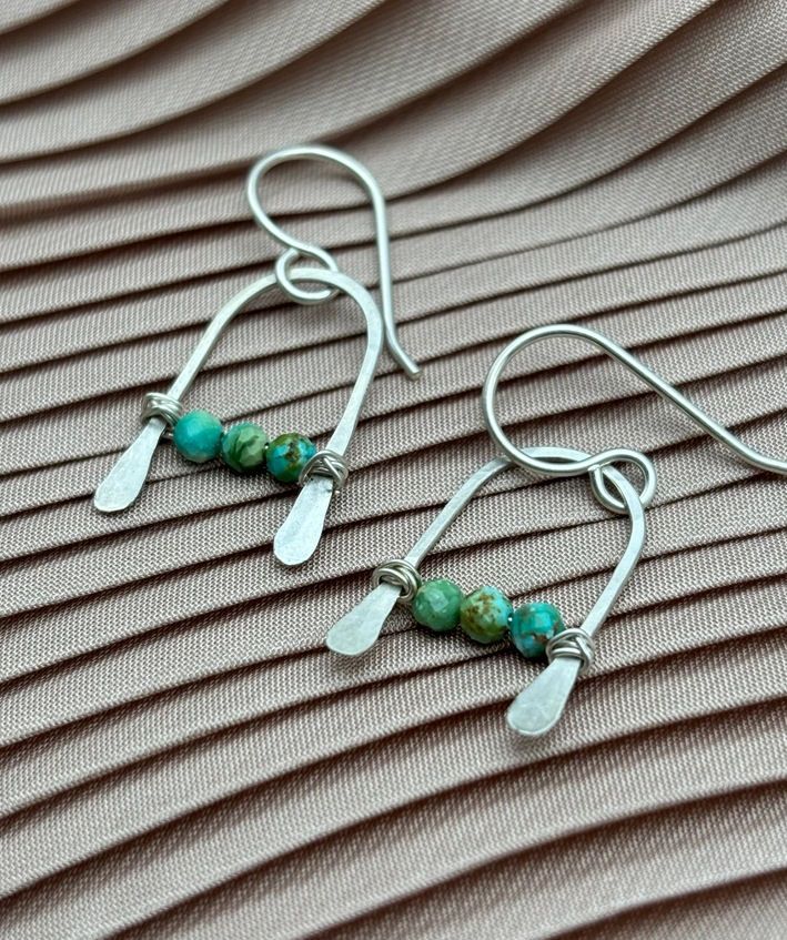 Bitty Silver Earrings