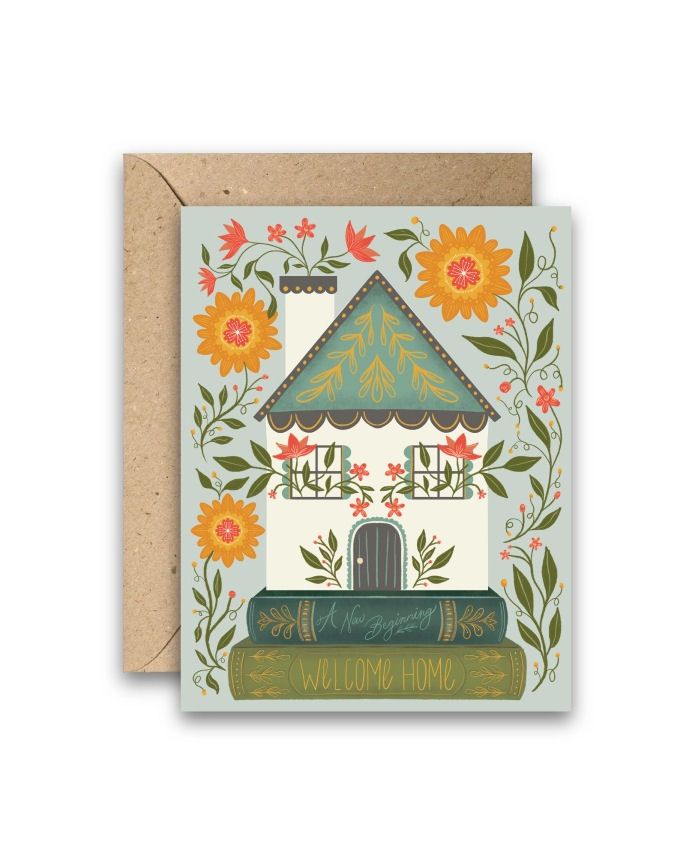 A New Beginning Welcome Home Card