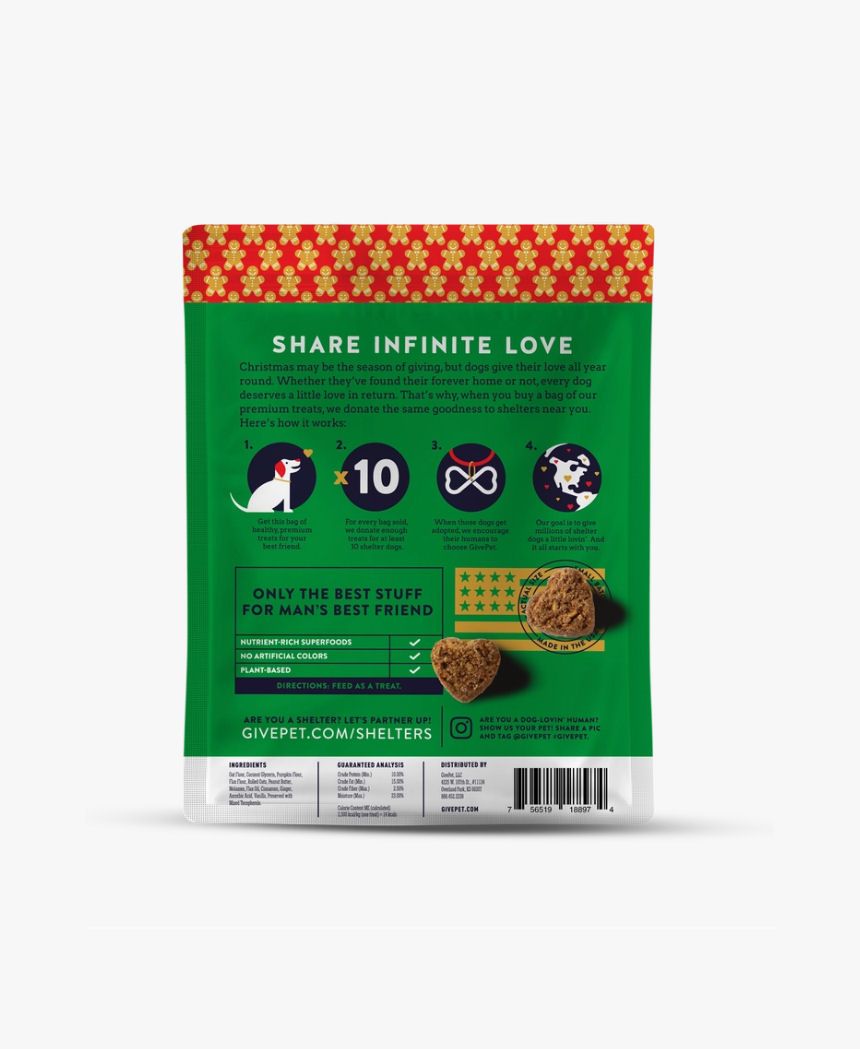 Gingerbone House Dog Treats