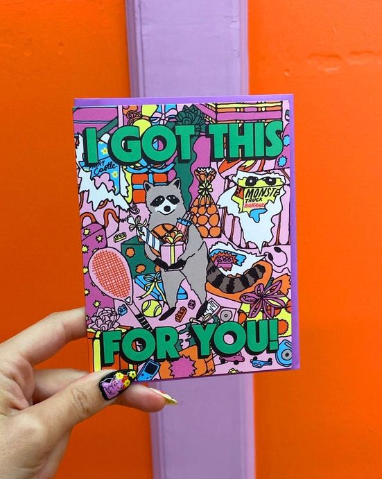 I Got This For You Birthday Card