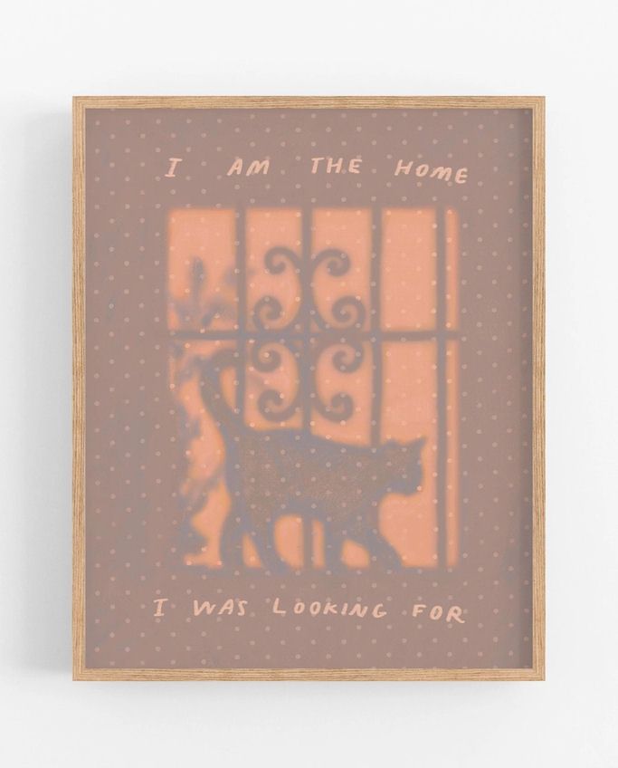 I Am The Home I Was Looking For Cat 8x10 Print