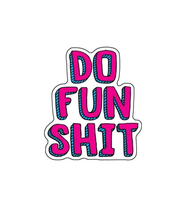Do Fun Shit Sticker