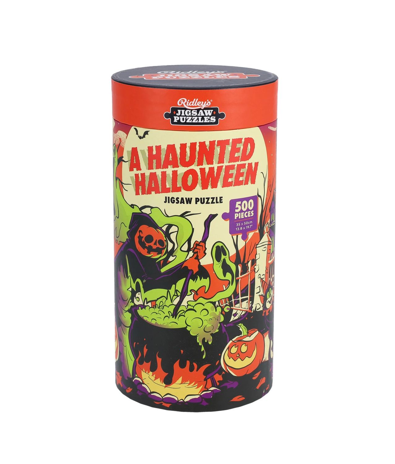 A Haunted Halloween 500 Piece Puzzle