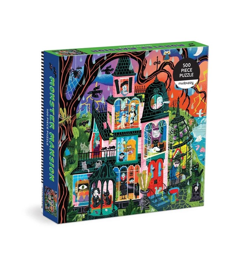 Monster Mansion 500 Piece Puzzle