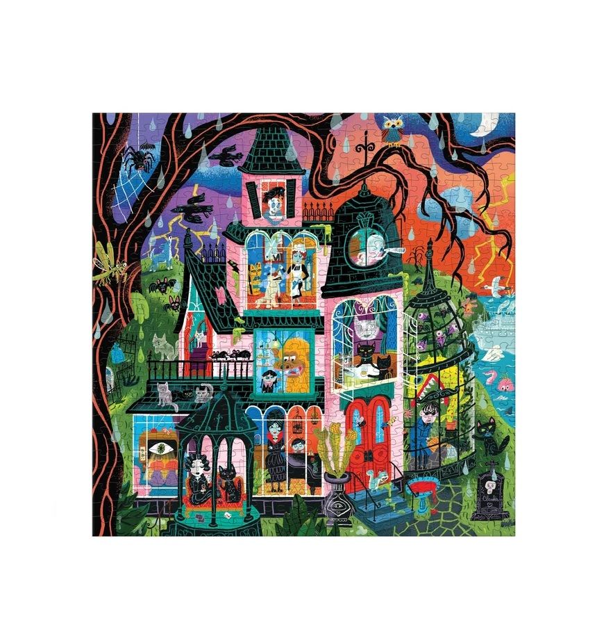 Monster Mansion 500 Piece Puzzle