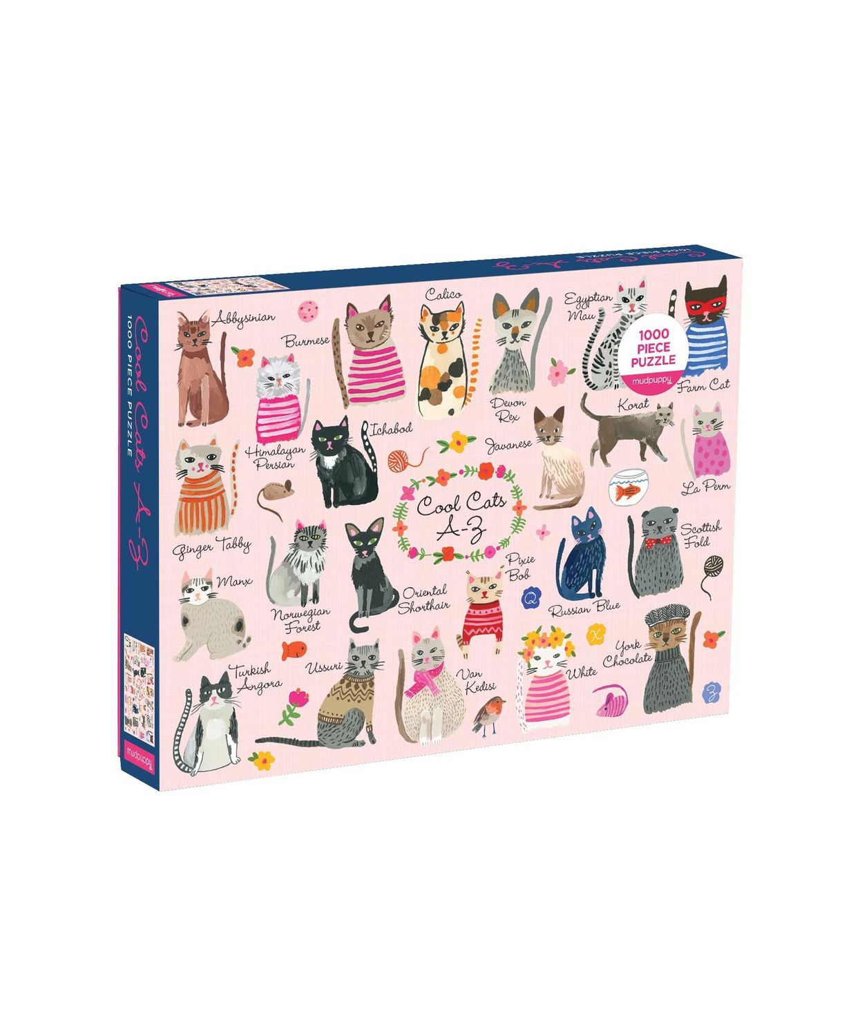 Cool Cats A -Z 1000 Piece Puzzle